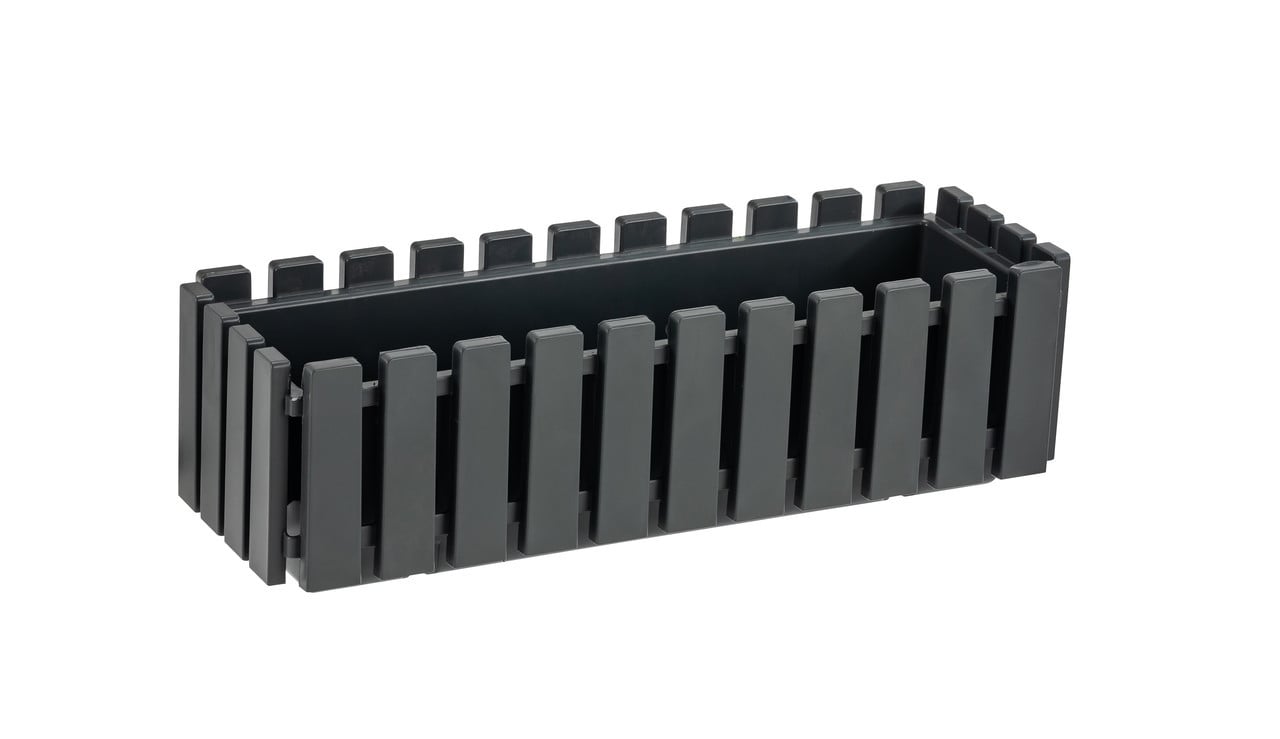 Вазон для цветов Рoliwork Akasya Balcony подвесной 11 л Антрацит (3830060925)