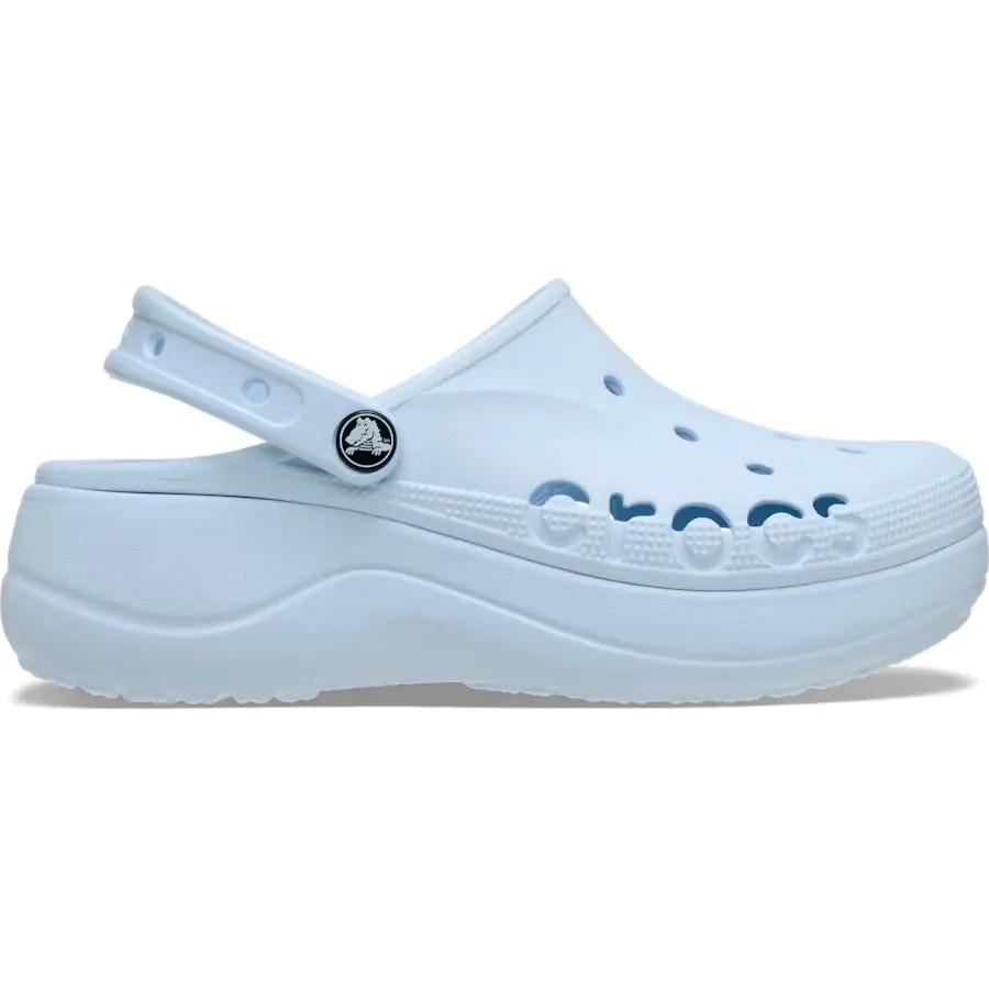 Сабо Crocs Baya Platform Clog M8W10 р. 41/42 26 см Mineral Blue (208186)