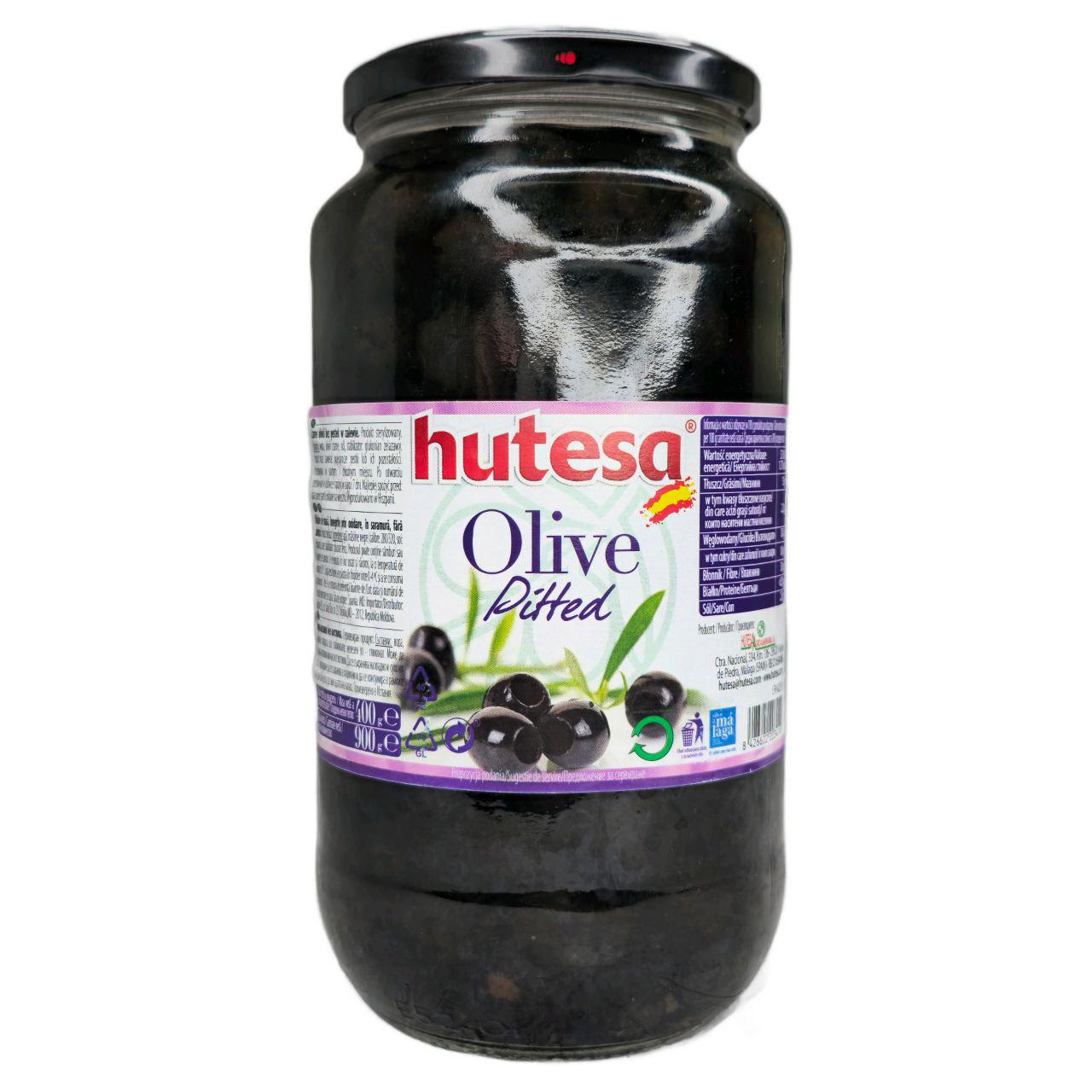 Оливки без косточек Hutesa 900 г (03414)