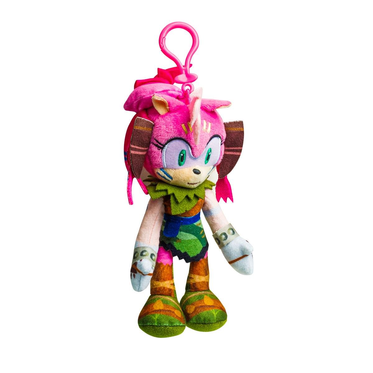 Іграшка м'яка на кліпсі Sonic Емі 15 см
