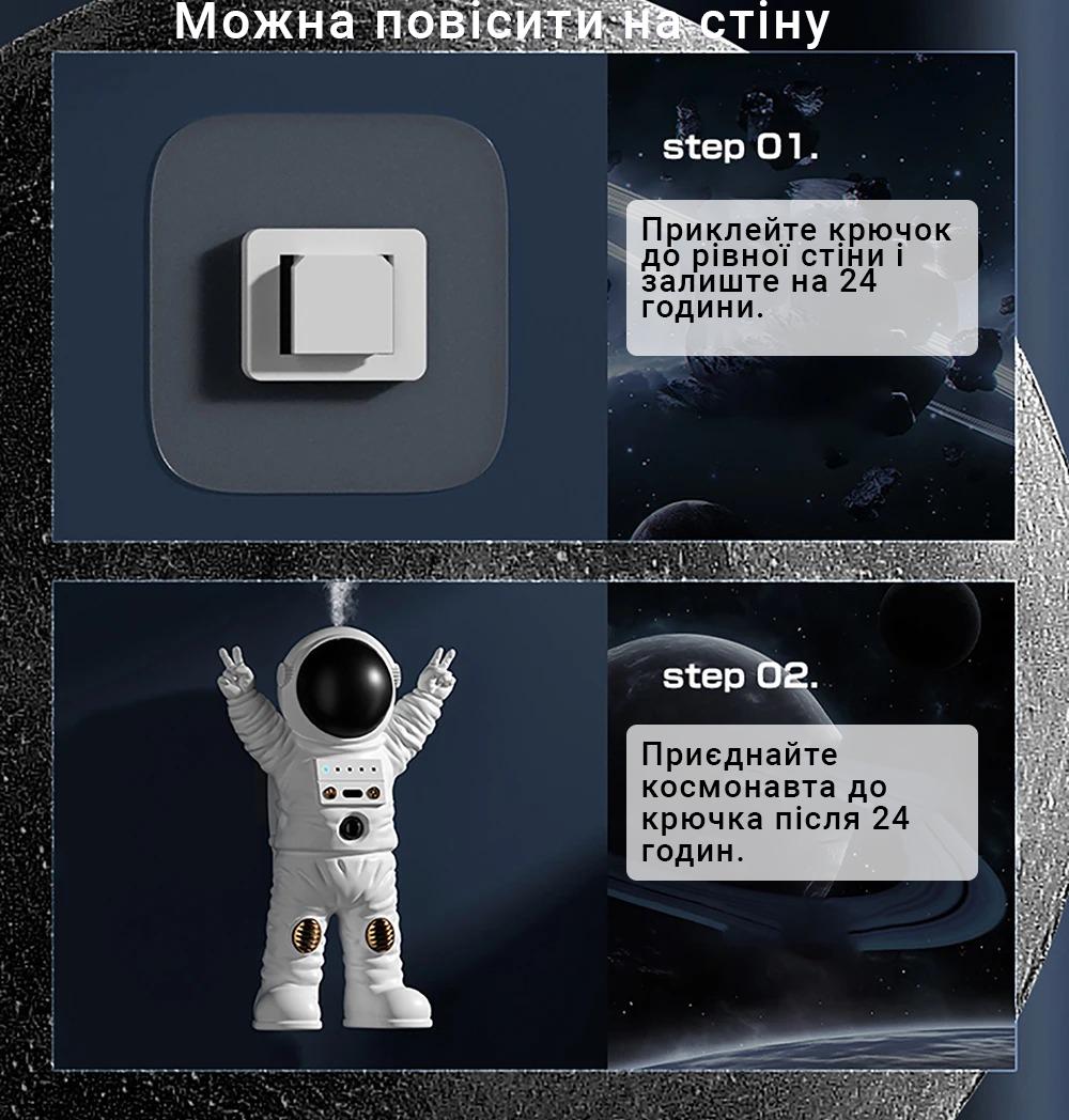 Увлажнитель с функцией ароматизации Astronaut 50 мл 1200 mAh (406937) - фото 4