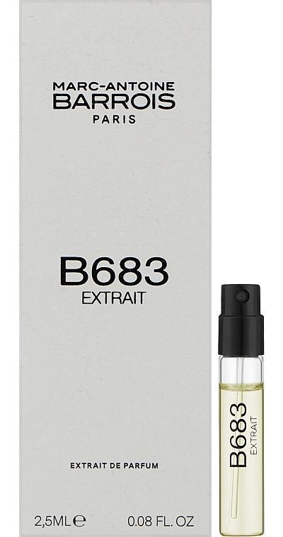 Духи унисекс Marc-Antoine Barrois B683 Extrait 2,5 мл пробник (381574)