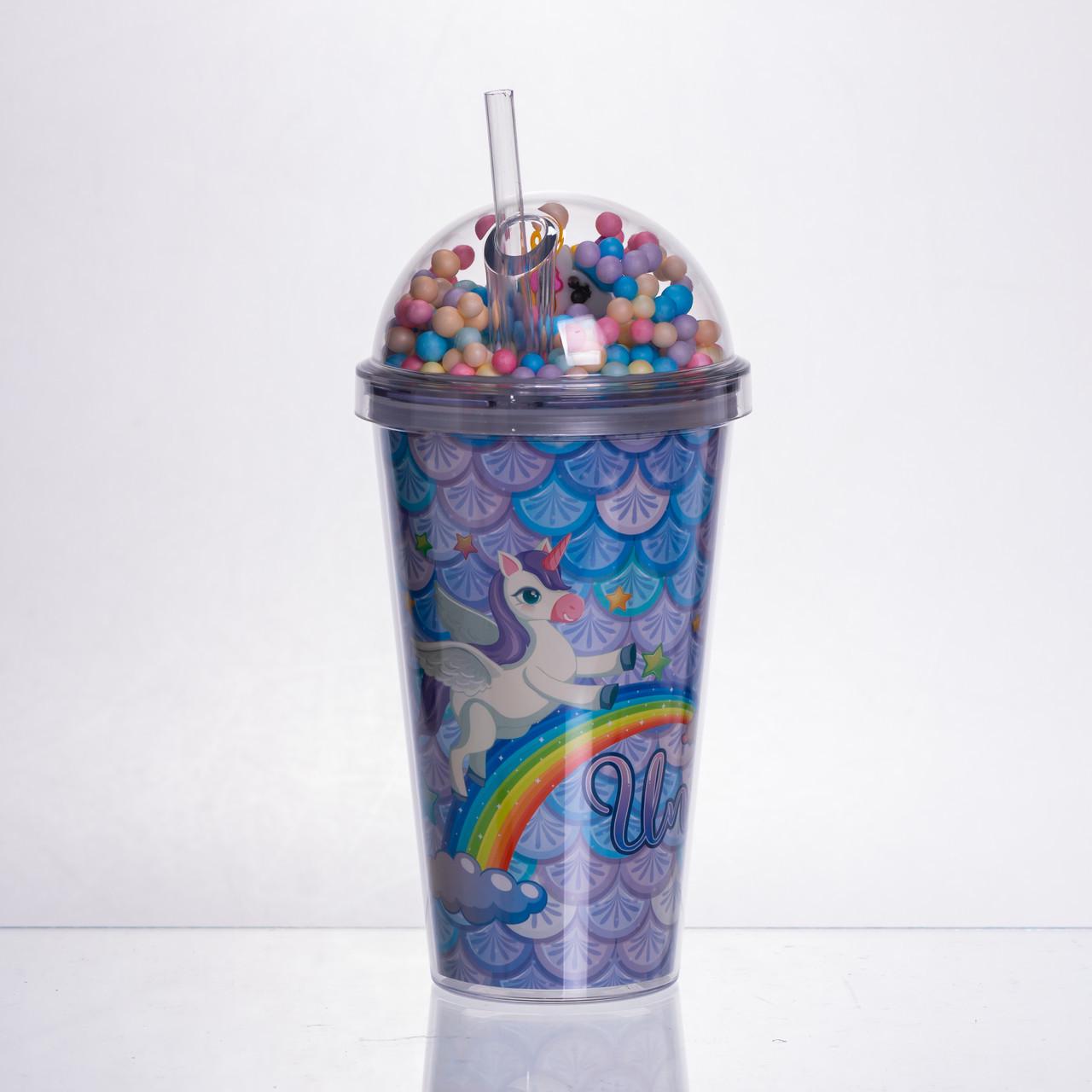 Стакан пластиковий з трубочкою і кришкою багаторазовий 400 мл Блакитний (HP-18-2Y) Стакан пластиковий з трубочкою і кришкою багаторазовий 400 мл Блакитний (HP-18-2Y)