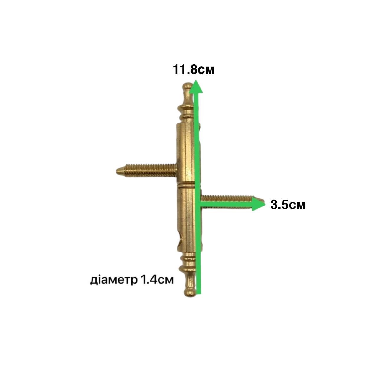 Петля вкрутна штирова Aksel 120x14 мм Sari (290081) - фото 6