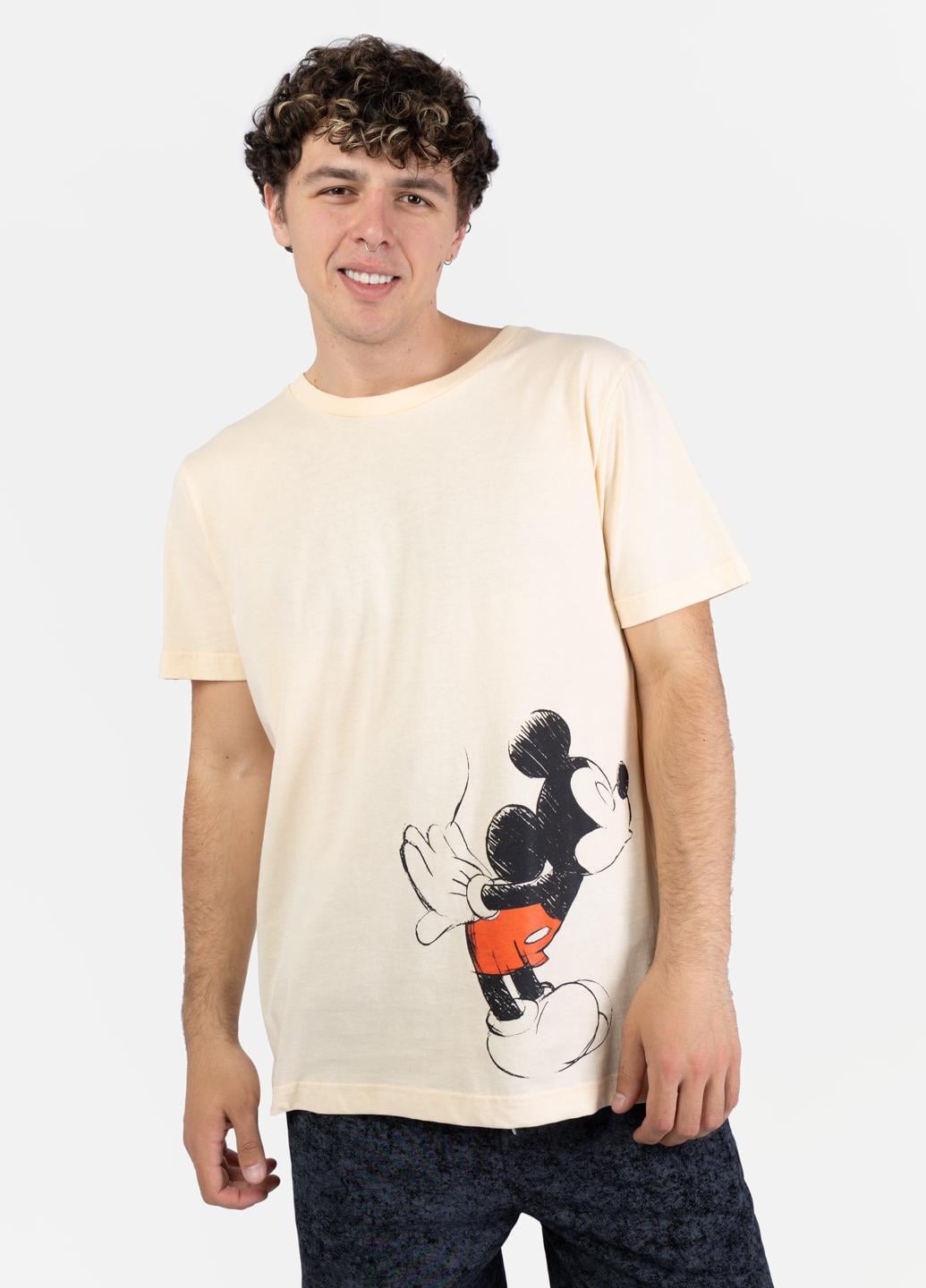 Футболка мужская Fashion 103758 S Бежевый Футболка мужская Fashion 103758 S Бежевый
