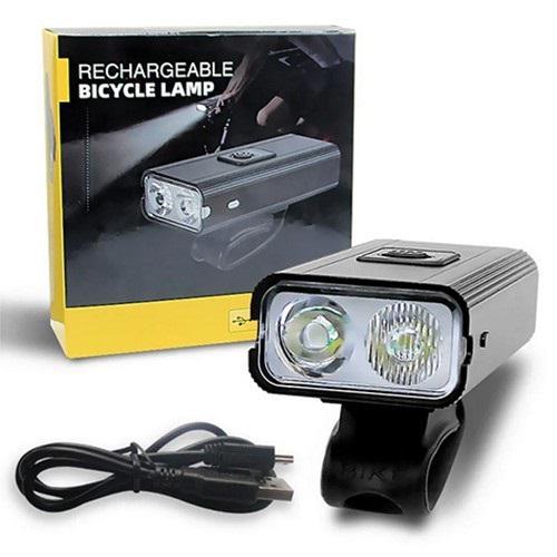 Велофонарь XBL BK-04Pro-2T6 ALUMINUM индикация заряда Waterproof