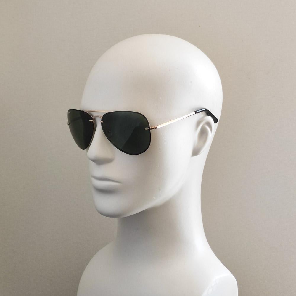 Солнцезащитные очки поляризованные Matrix Beach Force 07003 Золотистый/Зеленый (33005753)