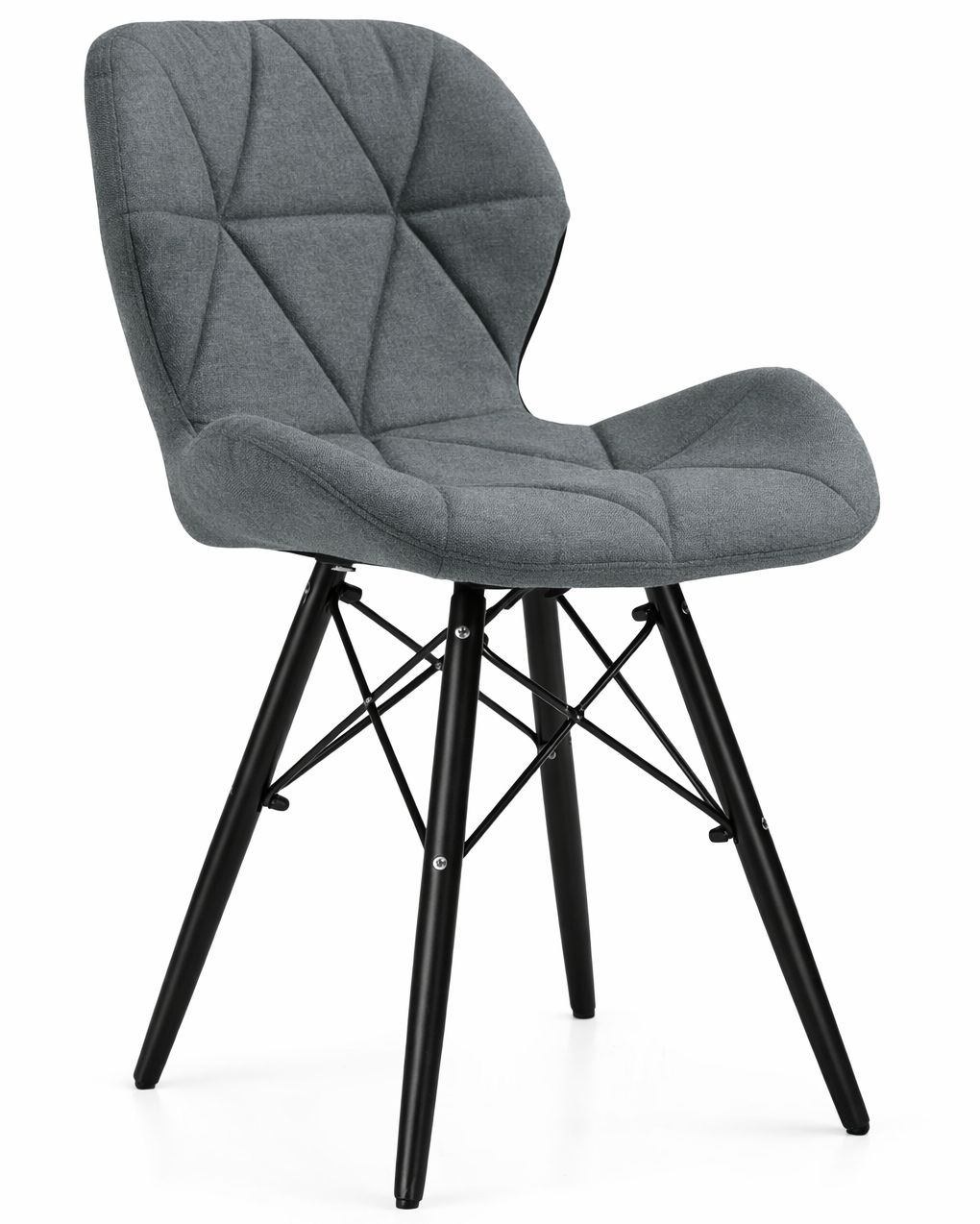 Стул Старый Серый/Черный (31960882) Стул Старый Серый/Черный (31960882)