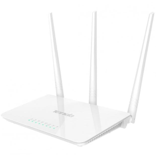 Роутер Wi-Fi Tenda F3 з трьома антенами для бездротової мережі (10292745)