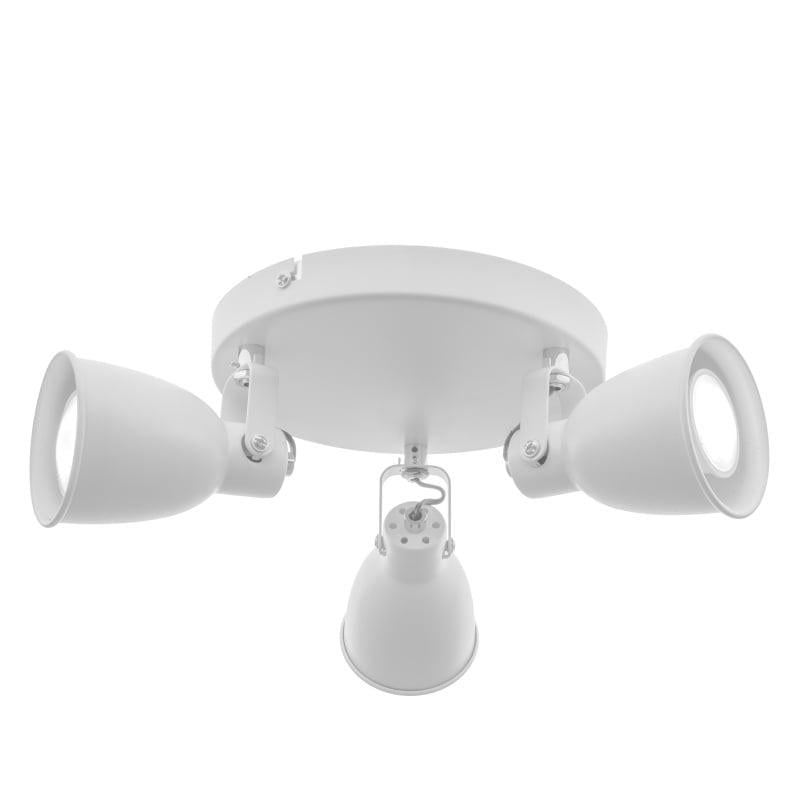 Светильник спот Brille HTL-201/3 GU10 WH (26-772)