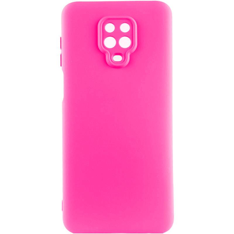 Противоударный чехол Silicone Cover Lakshmi Full Camera (AAA) для Xiaomi Redmi Note 9s / Note 9 Pro /Note 9 Pro Max Розовый / Barbie pink