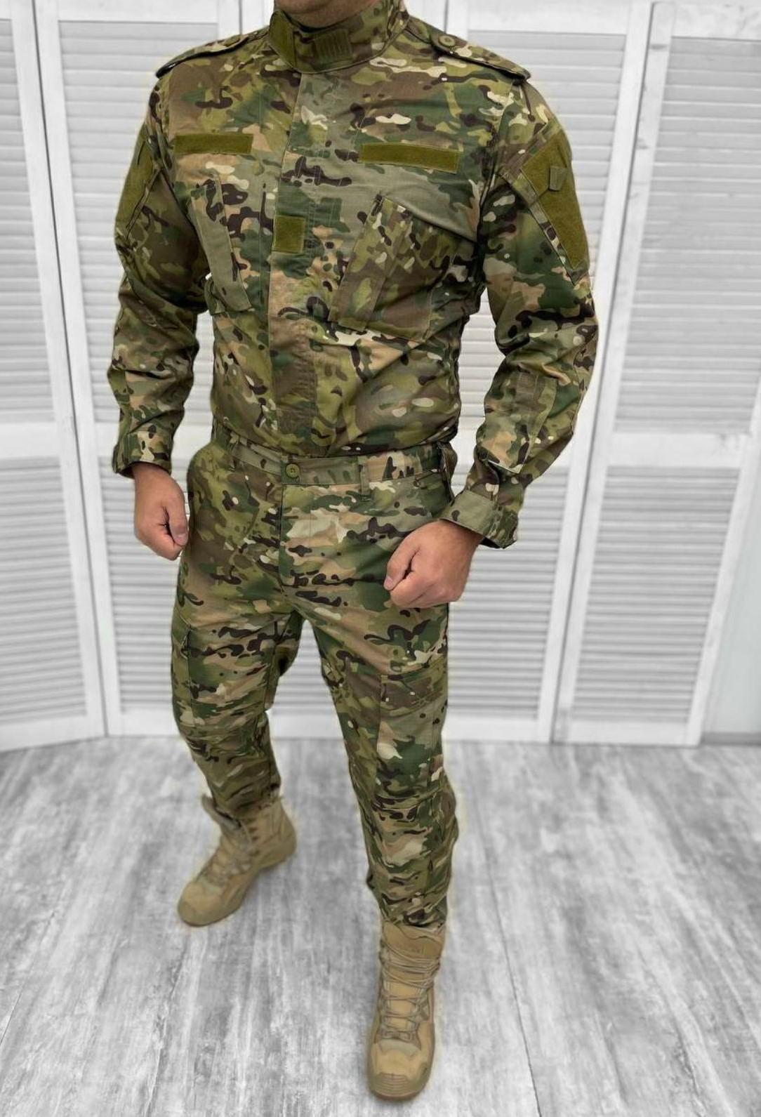 Костюм сорочка + штани Elite ріпстоп S Камуфляж (9864794)