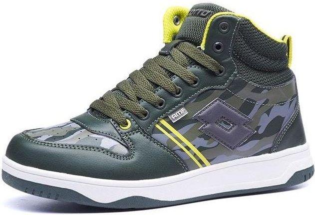 Кроссовки подростковые Lotto ROCKET AMF MID CAMO JR L 216931/8G6 р. EU-38