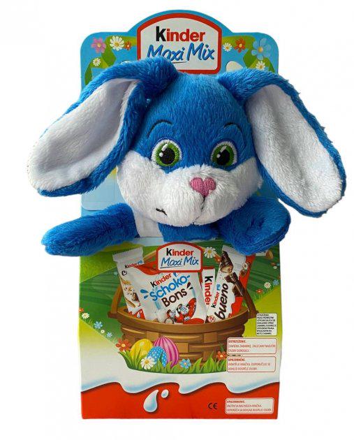 Набір шоколаду з іграшкою великодній Kinder Maxi Mix Зайченя 133 г