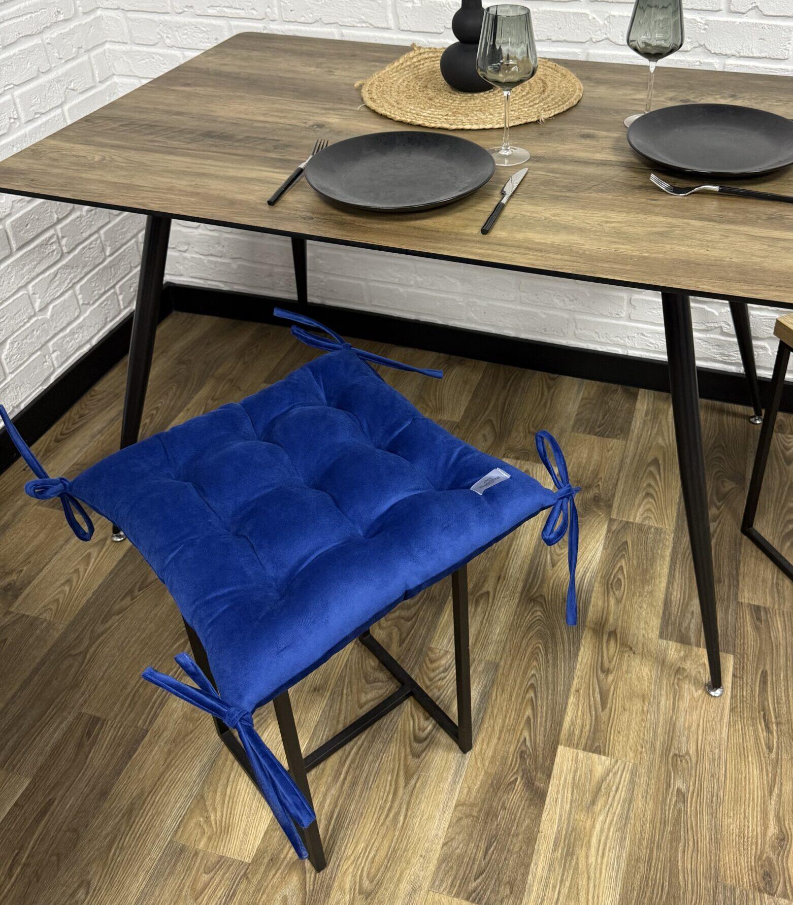 Сидение Comfort Home на стул велюровое 40х40 см