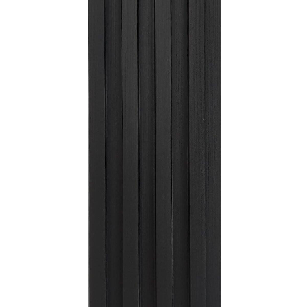 Рейка стеновая декоративная Sticker Wall SW-00001532 3000х160х23 мм Антрацит (iz17061)