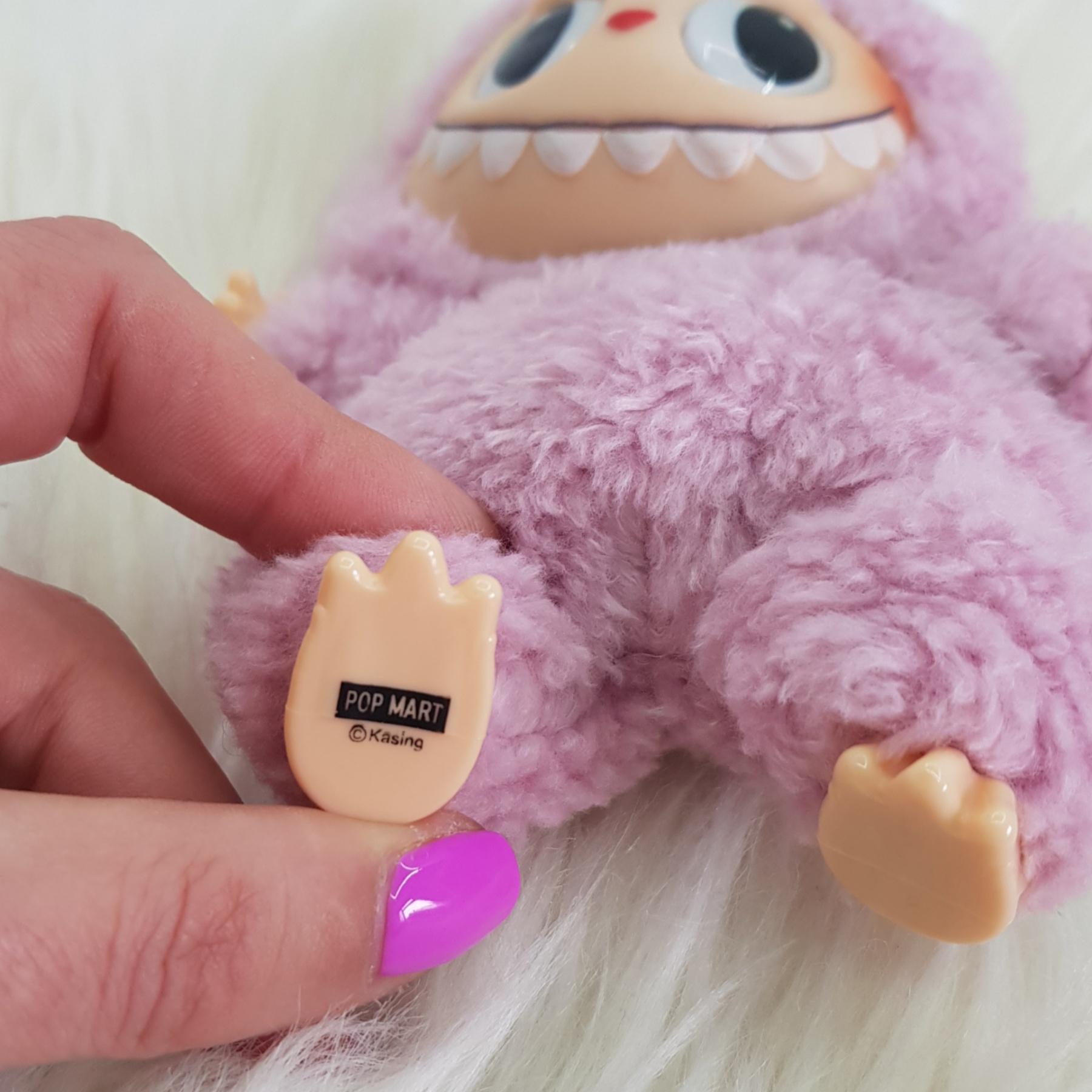 Іграшка плюшева Labubu Лабубу 18 см Лавандовий (2571875987) - фото 3