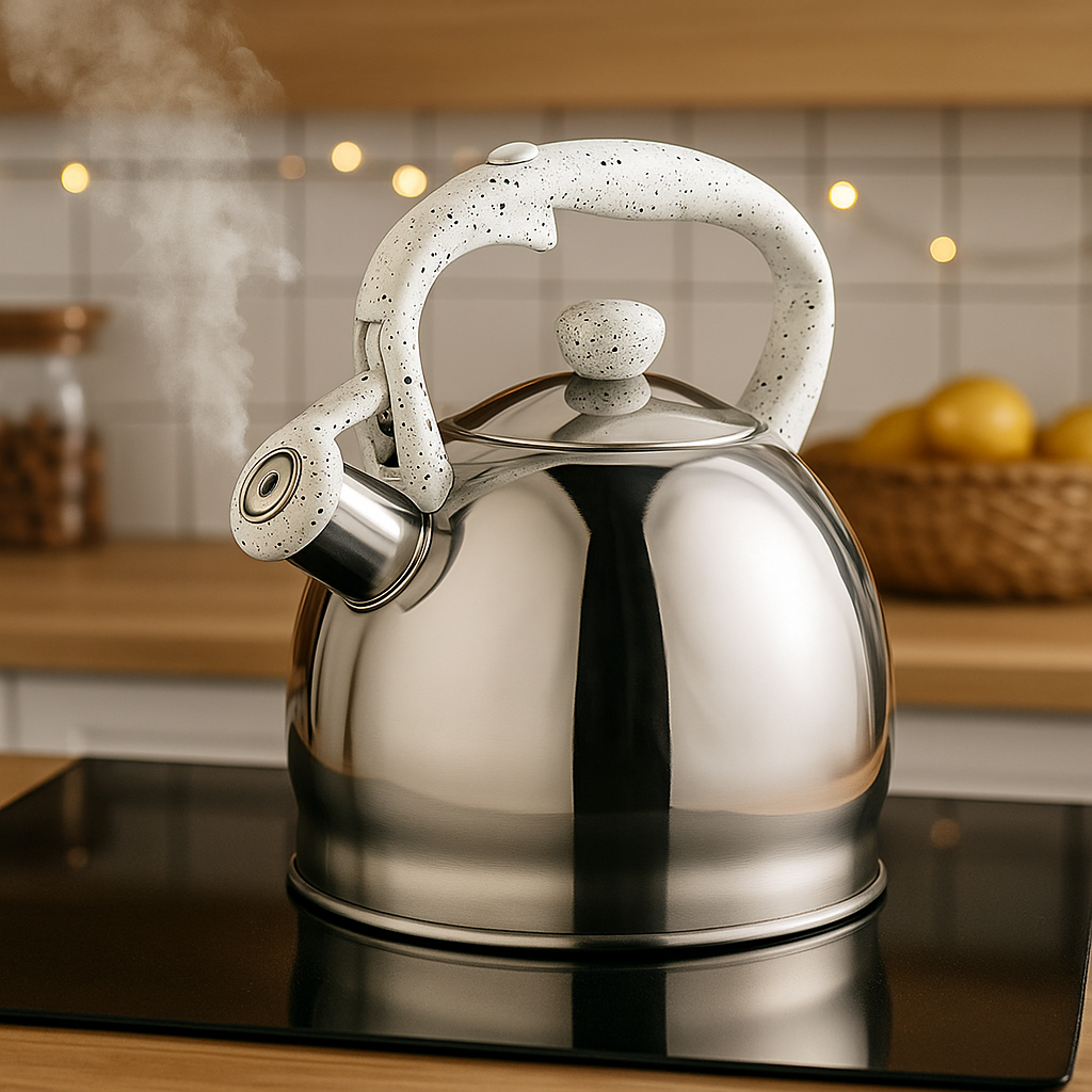 Чайник для плиты SnowStone с свистком капсульное дно нержавеющая сталь 2,0 л (03-MH-5174) - фото 8 Чайник для плиты SnowStone с свистком капсульное дно нержавеющая сталь 2,0 л (03-MH-5174) - фото 8