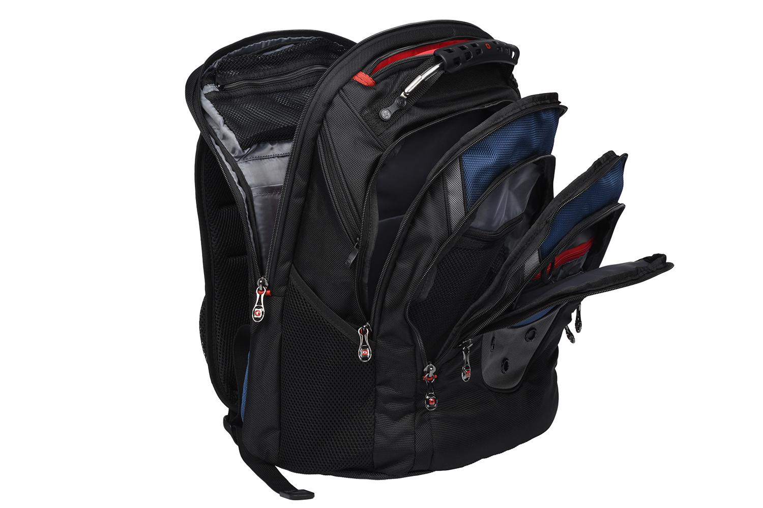 Рюкзак Wenger Ibex 17" Чорний/Синій (ERC-600638) - фото 6 Рюкзак Wenger Ibex 17" Чорний/Синій (ERC-600638) - фото 6