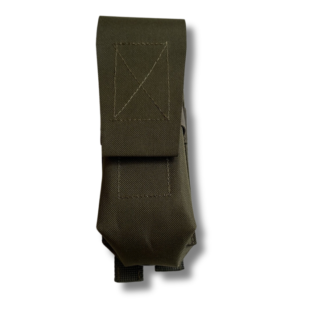 Подсумок двойной uaBRONIK Магазин АК закрытый Олива (2AK-X)