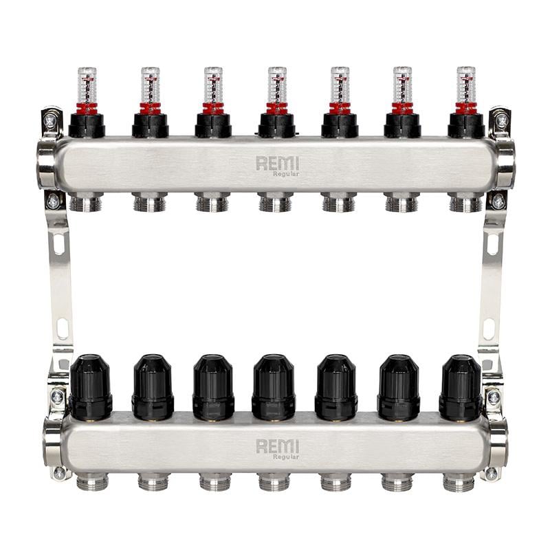 Коллектор Remi на 7 выходов