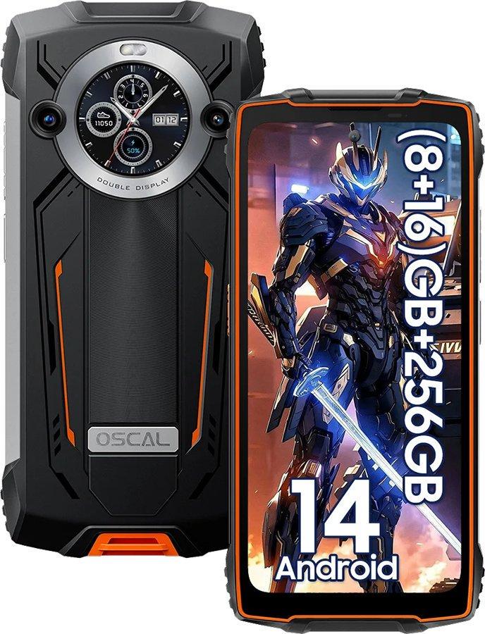 Смартфон Blackview Oscal Pilot 2 Global Version 8/256GB Aurora Orange (2254616429)