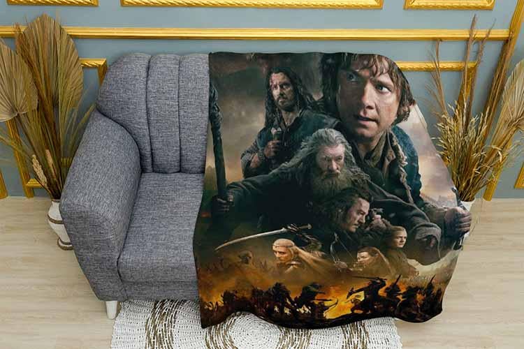 Плед The Lord of the rings Characters плюш двошаровий 135х150 см