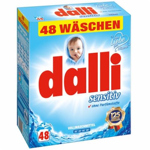 Порошок стиральный Dalli Sensitiv 3,12 кг