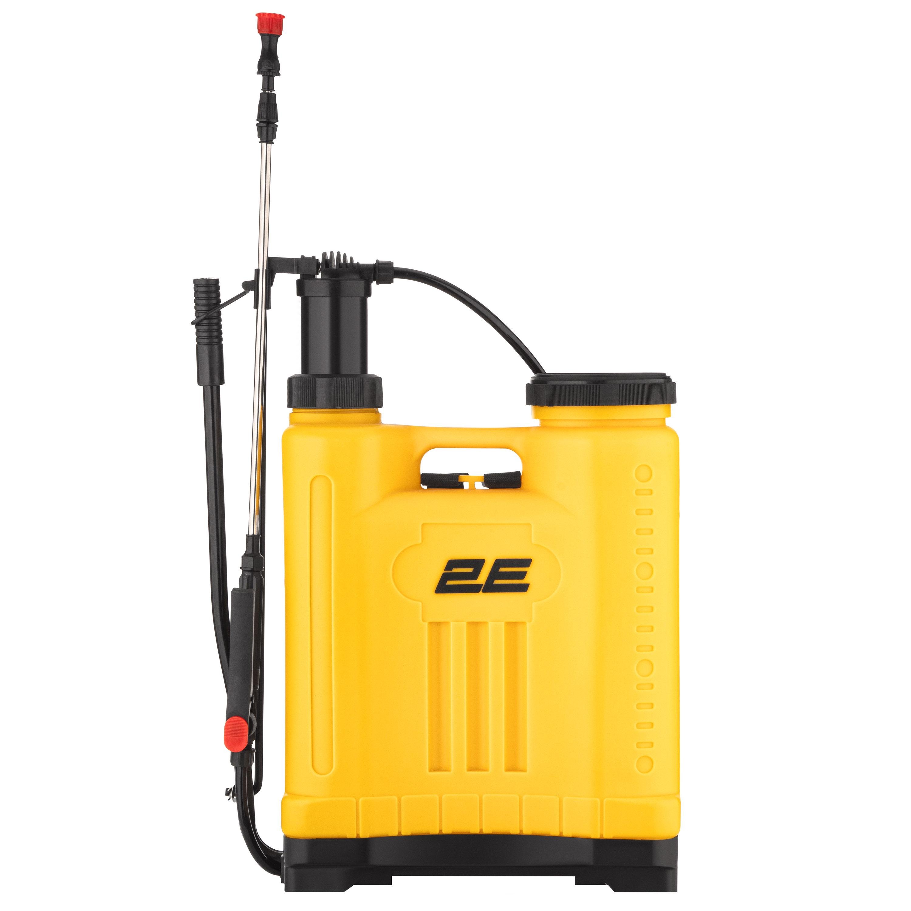 Обприскувач ручний 2E AquaSpray 16LM бак 16 л тиск 0-3 бар шланг 1,2 м (622434)