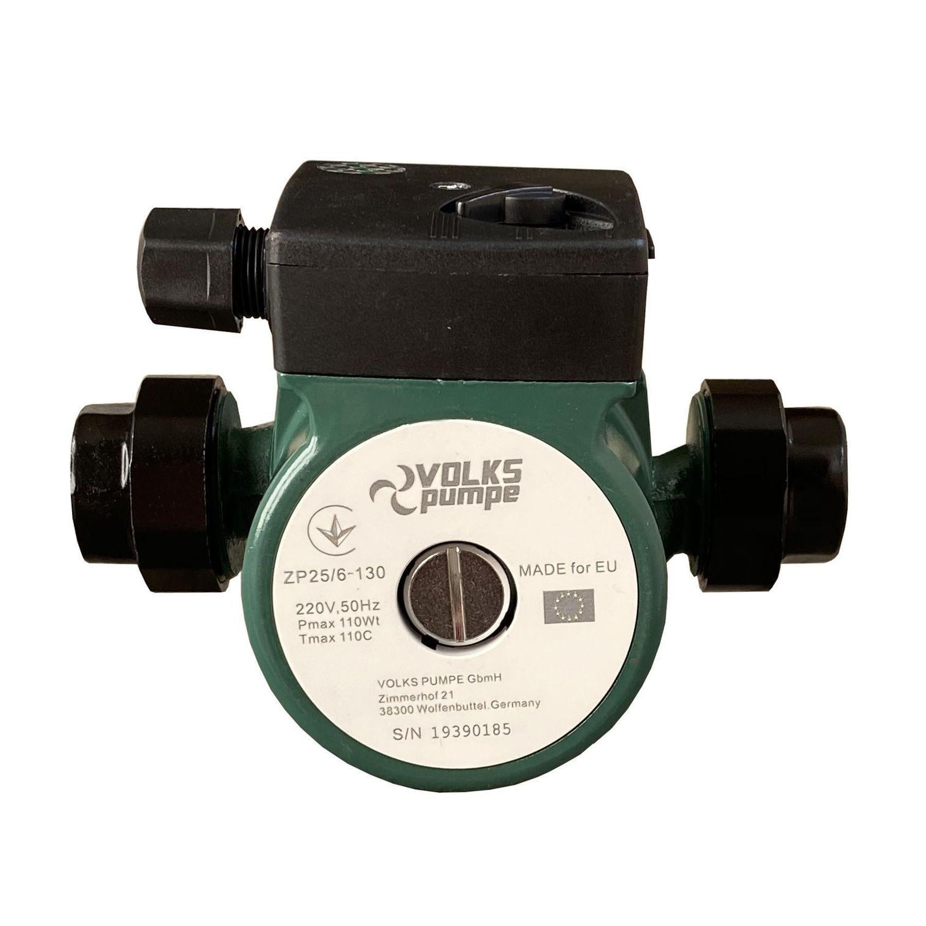 Насос циркуляционный VOLKS pumpe ZP25/6 130 мм с гайками (000010614)