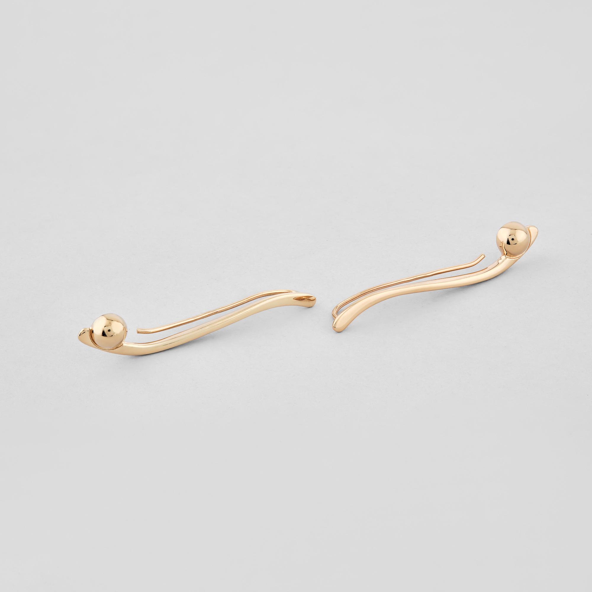 Серьги Музыкальная струна (С0111ж)