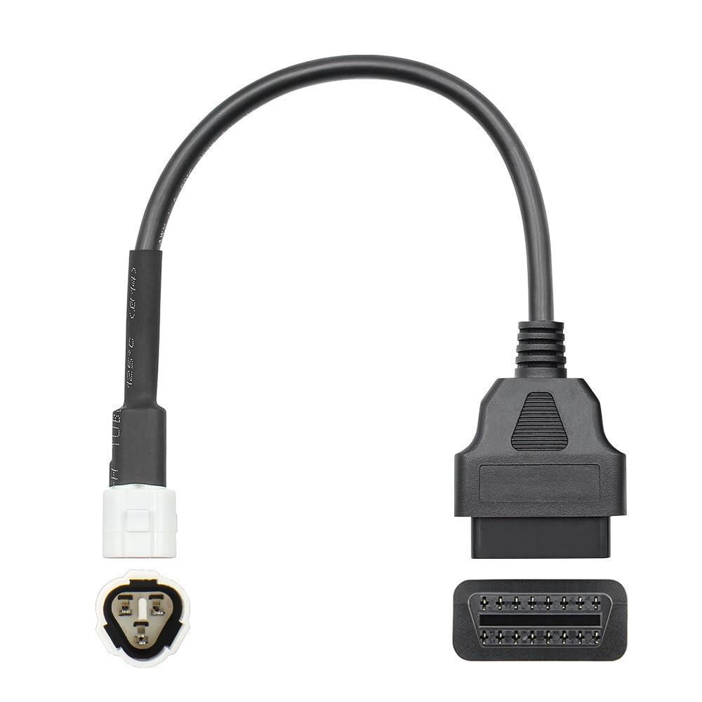 Кабель OBD2 для мотоциклов Yamaha 3-контактный