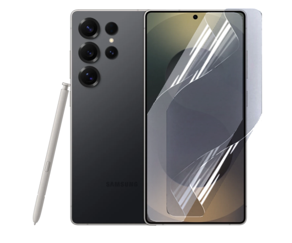 Пленка гидрогелевая противоударная Hydrogel Film Samsung Galaxy S25 Ultra Transparent