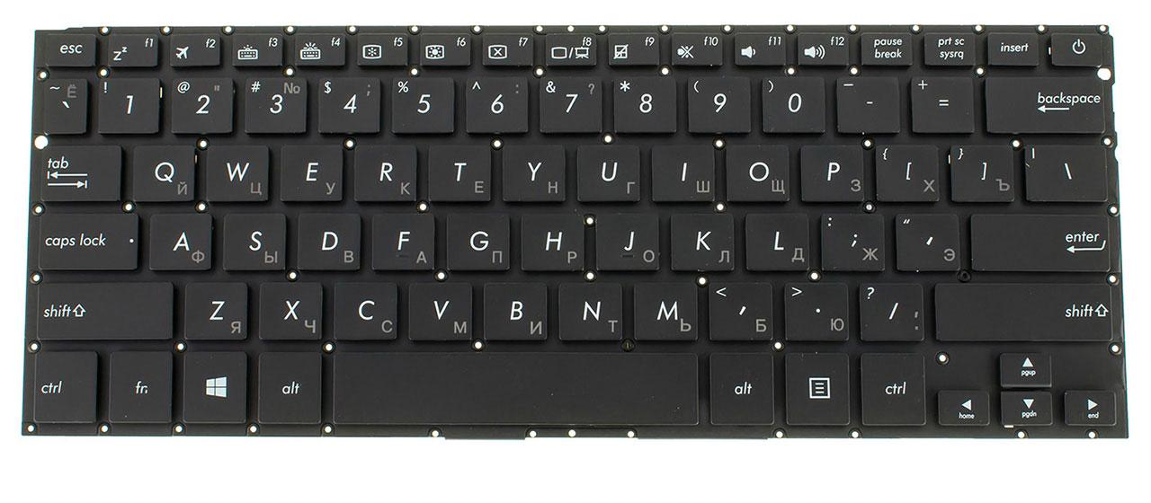 Клавиатура для ноутбука Asus BX310 BX310UQ матовая (0KNB0-2132RU00)