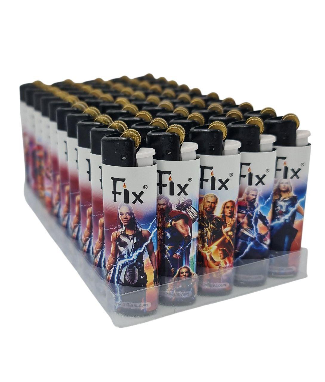 Набор зажигалок кремниевых FIX 50 шт. (000006511)