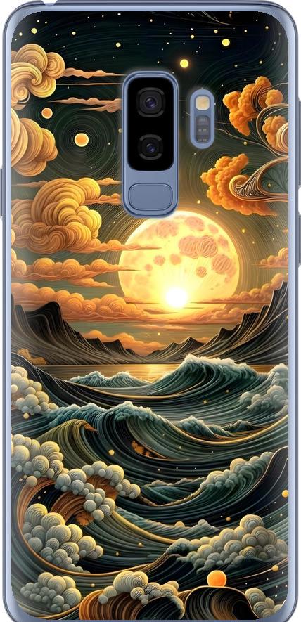 Чохол на Samsung Galaxy S9 Plus Арт хвилі (6332u-1365-42517)
