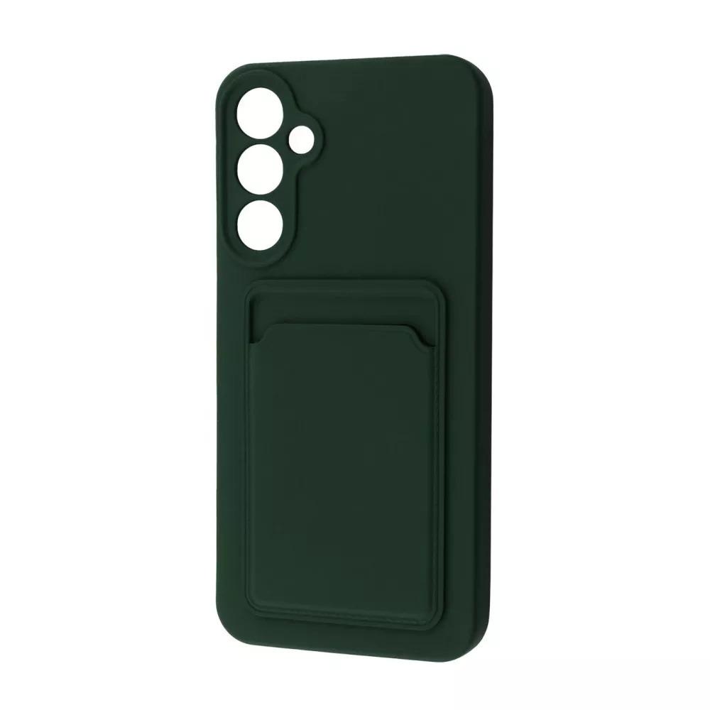 Чехол-накладка для телефона WAVE Colorful Pocket Samsung Galaxy A25 Dark green