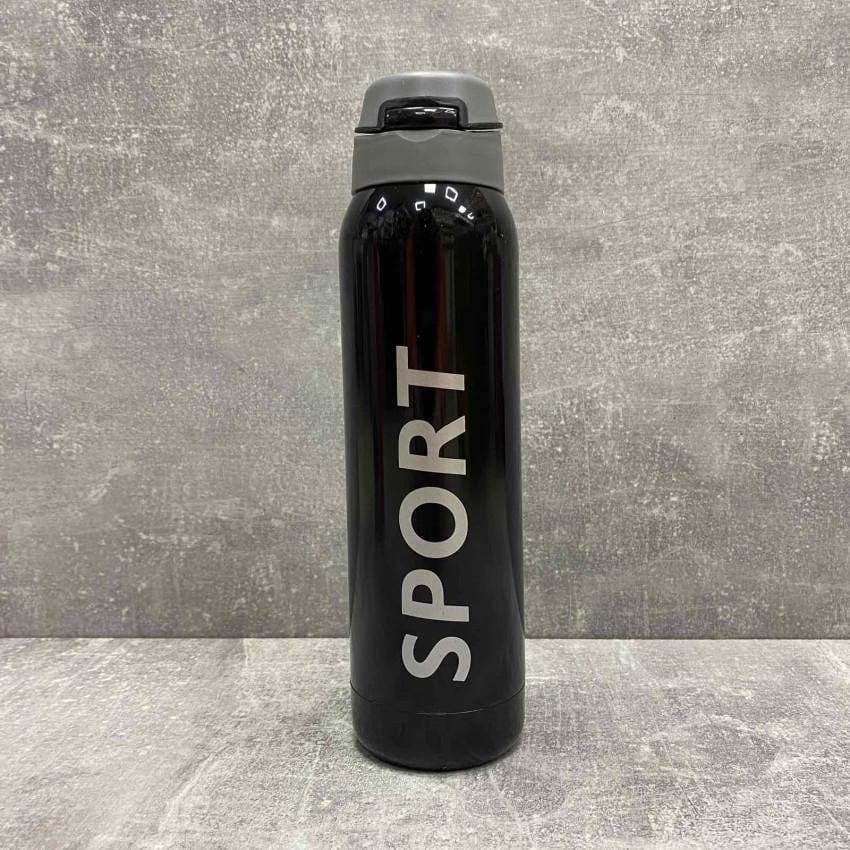 Термос-поилка с трубочкой Stenson MT-3455 500 мл Black (1724900502)