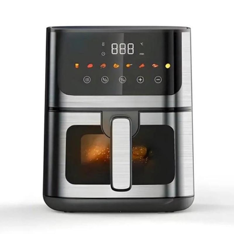 Аерогриль Rainberg RB-2268 аерофритюрниця 8 л 4200W (26832390) Аерогриль Rainberg RB-2268 аерофритюрниця 8 л 4200W (26832390)