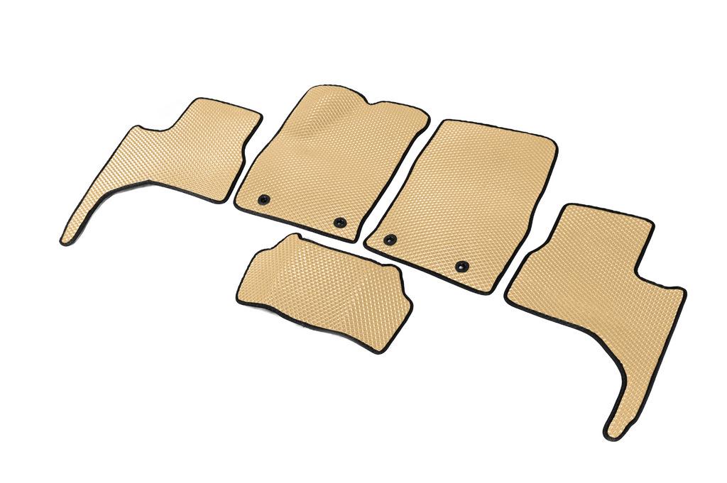 Коврики автомобильные Digital Designs для Toyota Land Cruiser 300 EVA Бежевый (123076)