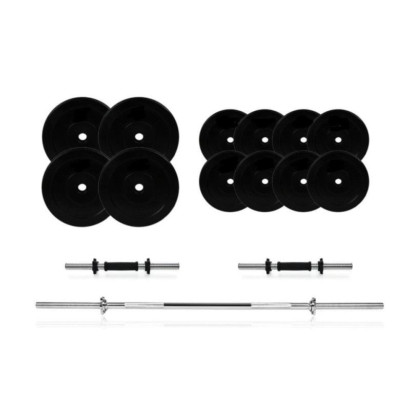 Штанга наборная/гантели NEO-SPORT Гриф прямой 1800х28 мм 51 кг