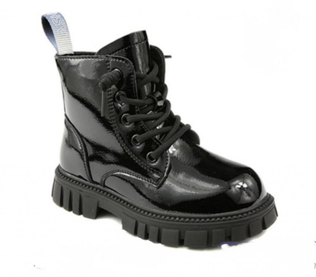 Осенние ботинки для девочек 5744 р. 28 Черный
