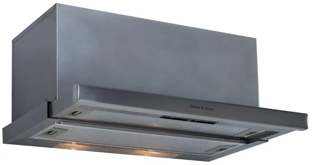 Вытяжка кухонная телескопическая Gunter&Hauer AGNA 1000 IX с LED-подсветкой нержавеющая сталь 1000 м3/ч. (28733303)