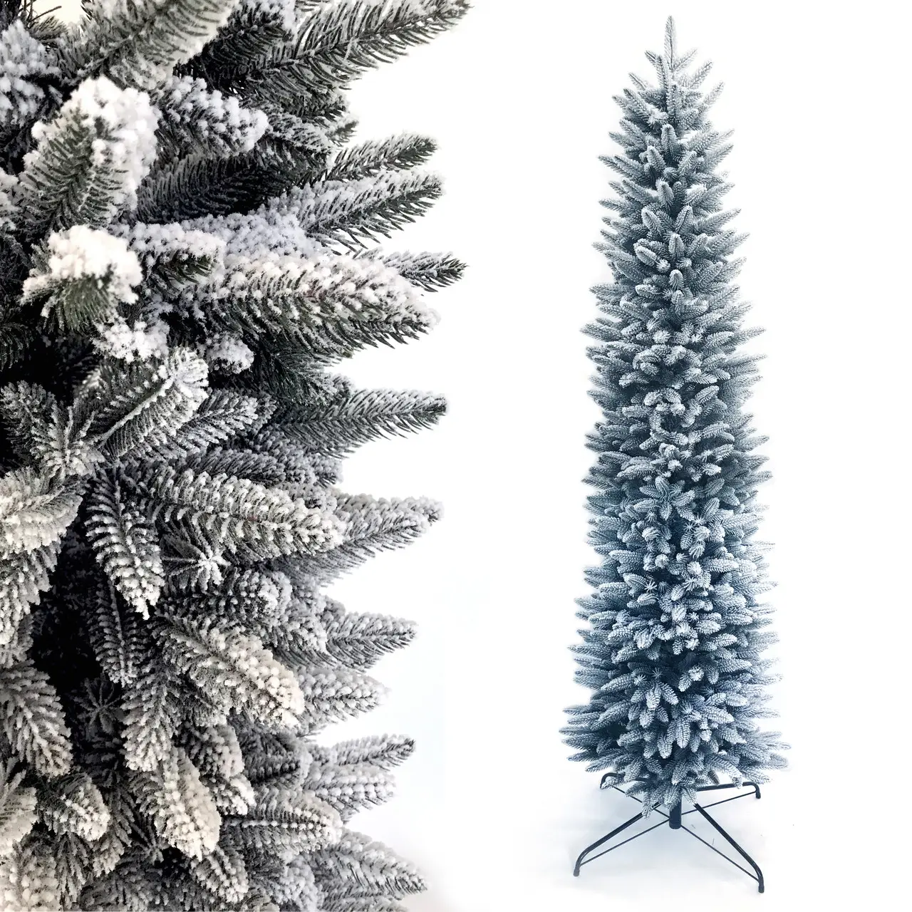 Елка искусственная HVOYA литая Альпийская заснеженная 180 см (220/180/GS) - фото 4