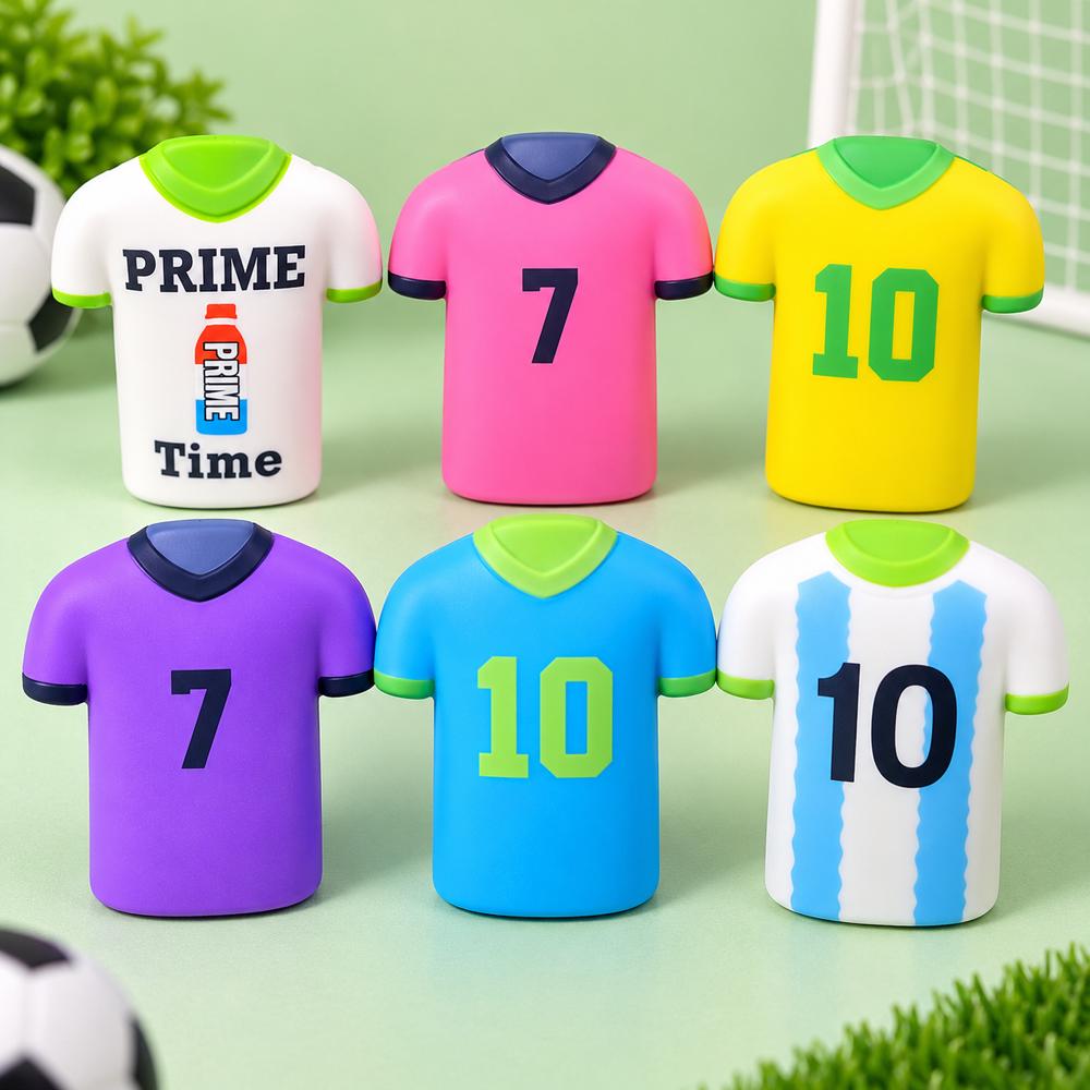 Игрушка антистресс сквиш Футболка PRIME силиконовая 11,5 см набор 6 шт. (52-BT-5800-4)