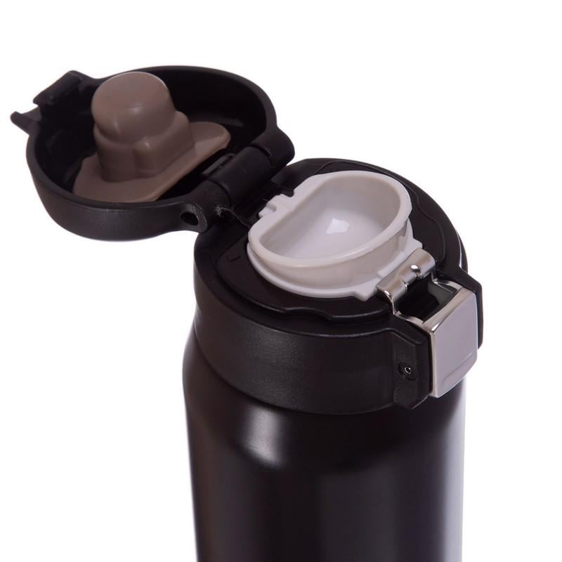 Пляшка-термос PlanetaSport 500 мл Чорний (CY-06) - фото 2 Пляшка-термос PlanetaSport 500 мл Чорний (CY-06) - фото 2