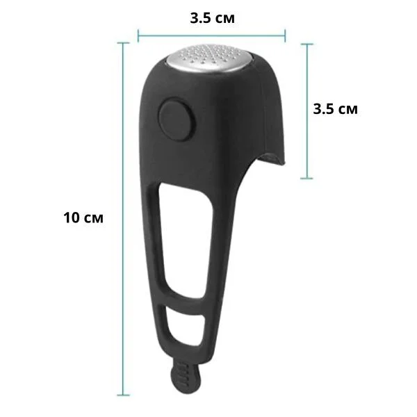 Звонок на велосипед Черный (D00649-1) - фото 4 Звонок на велосипед Черный (D00649-1) - фото 4