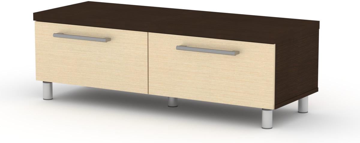 Тумба под ТВ Компанит МГ-2 ТВ-2 110х40х36,4 см Венге комби (31366641)