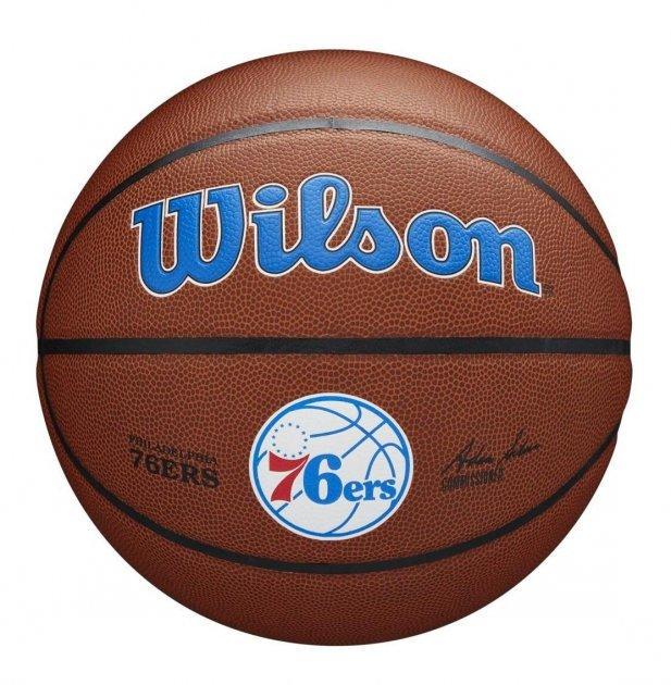 Мяч баскетбольный Wilson NBA TEAM ALLIANCE BSKT PHI 76ERS 295 7 (WTB3100XBPHI)