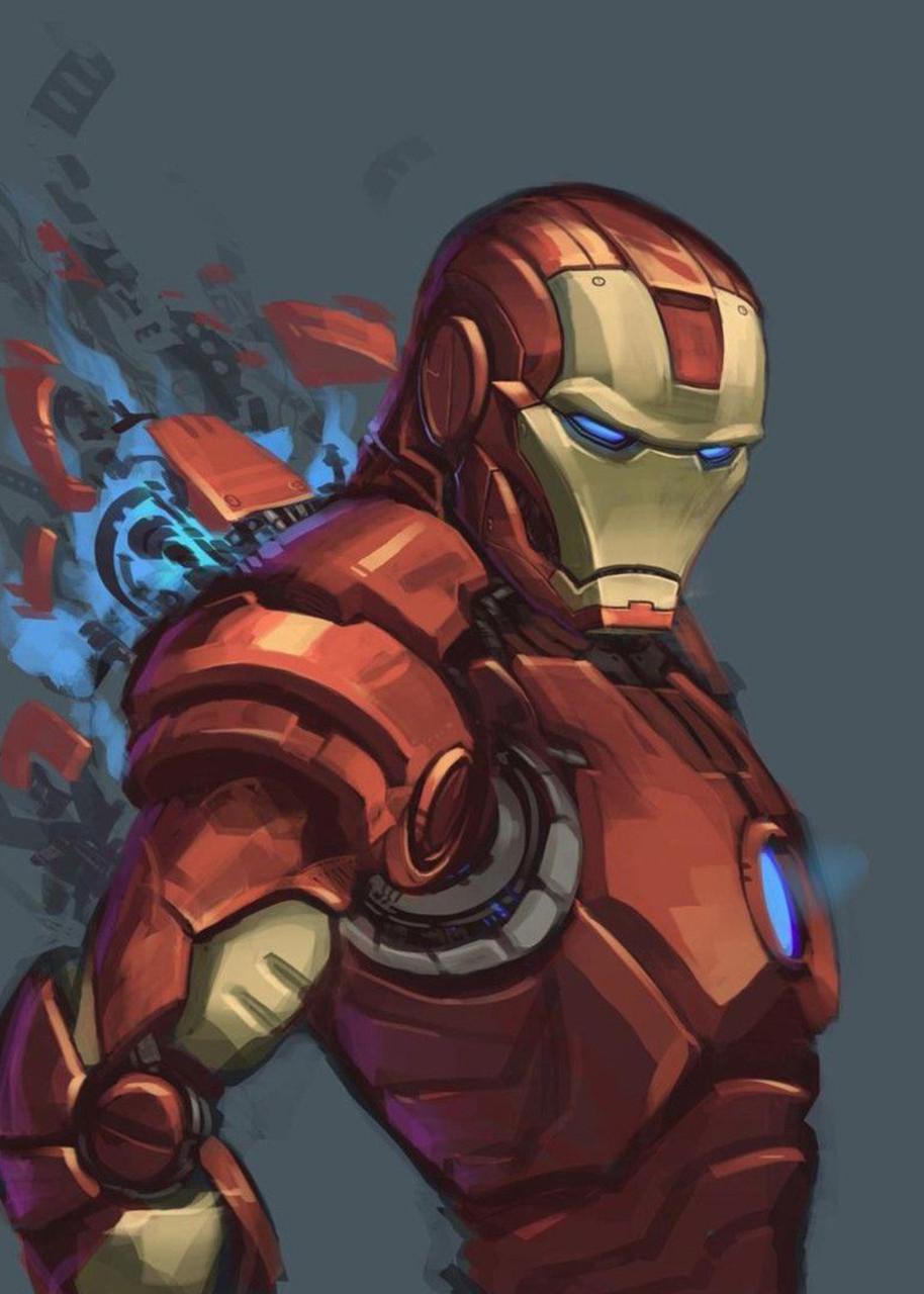 Картина постер Gee! Iron Man Железный Человек фан 40х60 см IM.09.139